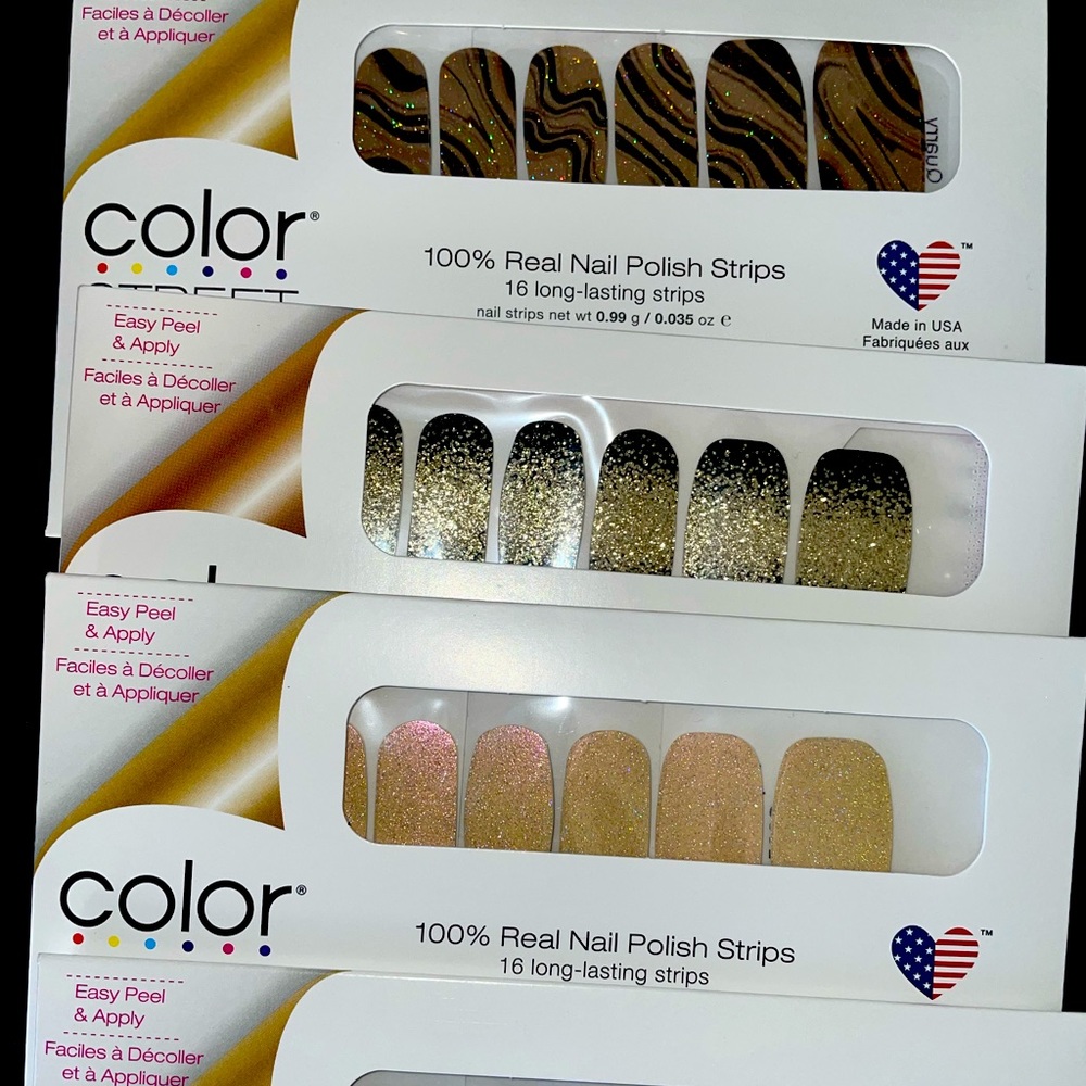 Colorstreet bundle (5) sets + free antioxidant deluxe sample
